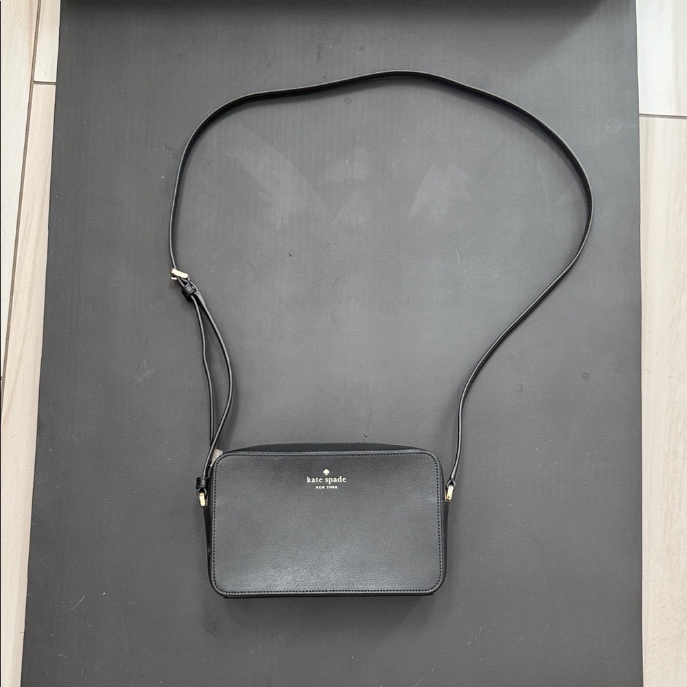 Kate Spade Black Leather Crossbody